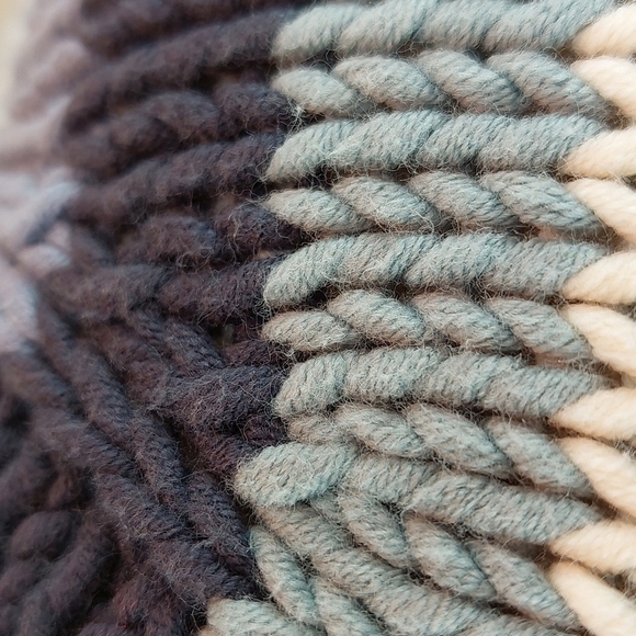 GAP Blue Multicolored Mock Turtleneck Sweater - Picture 3 of 5